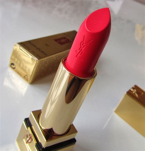 ysl rouge pur couture 23 review|YSL lipstick 52 rosy coral.